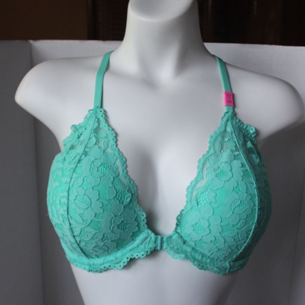 Never worn 36D PINK Push up bra
